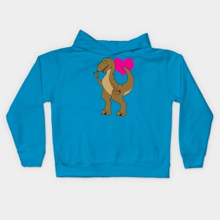 Love Raptor Kids Hoodie